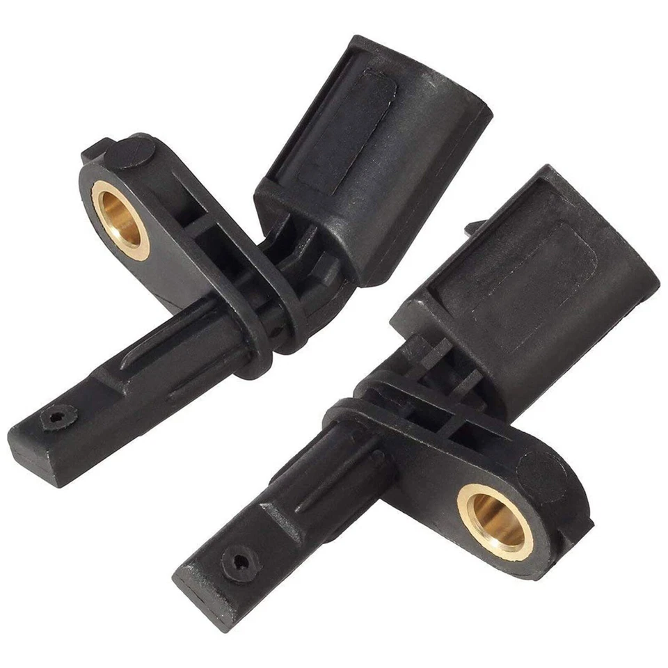 2X PARA VOLKSWAGEN TRANSPORTER CARAVELLE T5 Delantero L/R ABS SENSOR DE VELOCIDAD DE RUEDA AU Foto 4 de 4