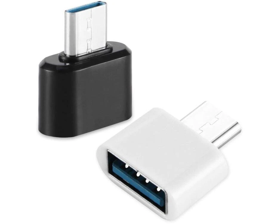 4 PIEZAS USB-C 3.1 macho a USB A hembra adaptador convertidor OTG tipo C teléfono Android Foto 2 de 4