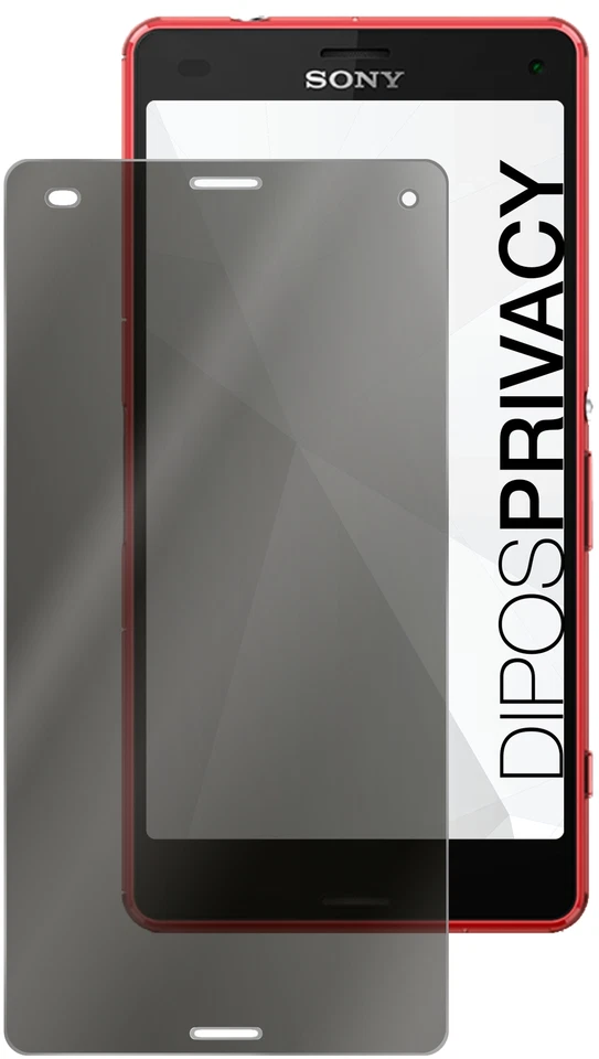 Screen Protector for Sony Xperia Z3 Compact (vertical) Anti-Spy Protection - Image 2 of 4