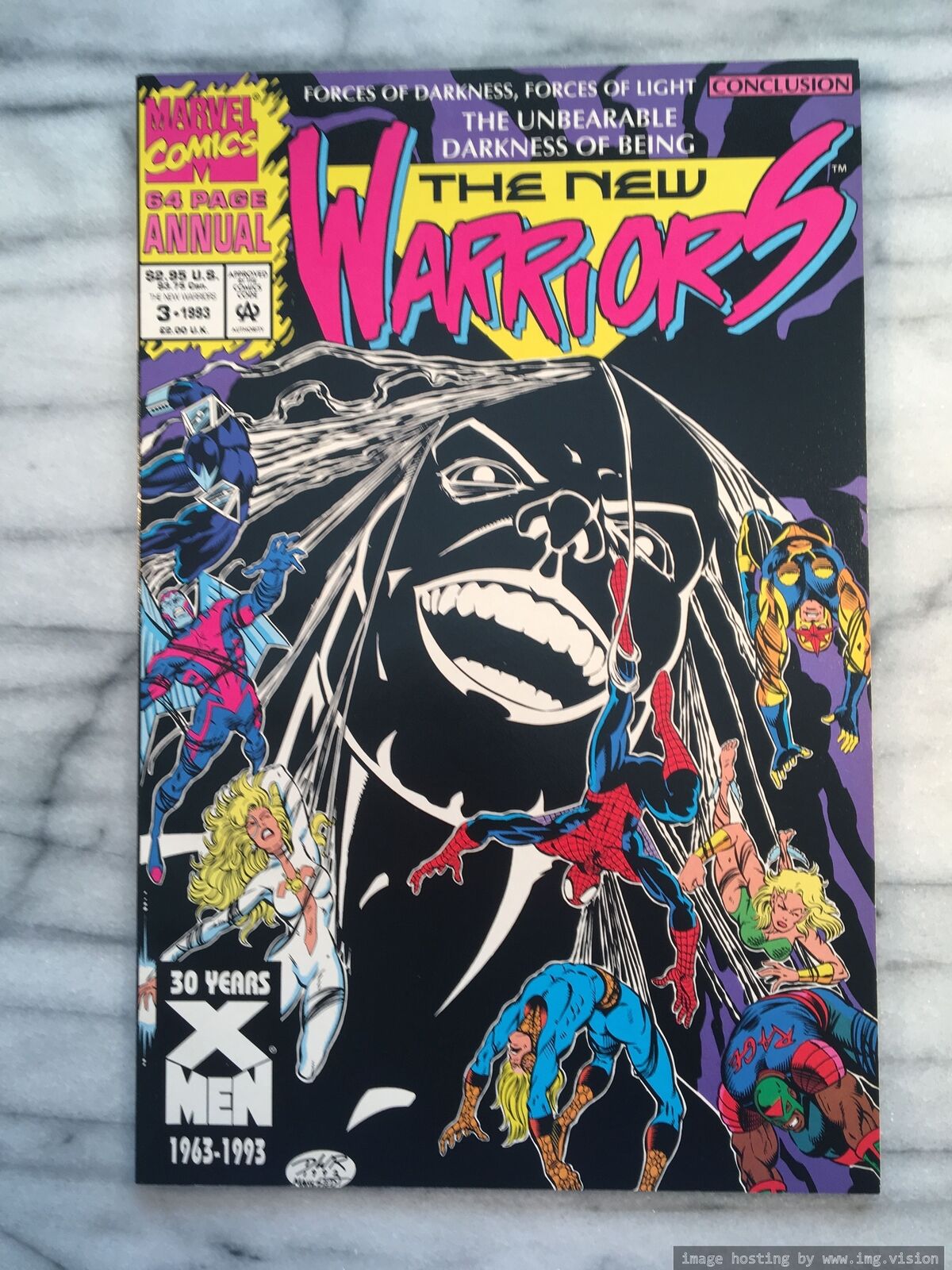 New Warriors Annual #3 (1993-Marvel) **High+ grade**