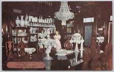 Chicago Illinois Linen Postcard Lightner Museum of Hobbies