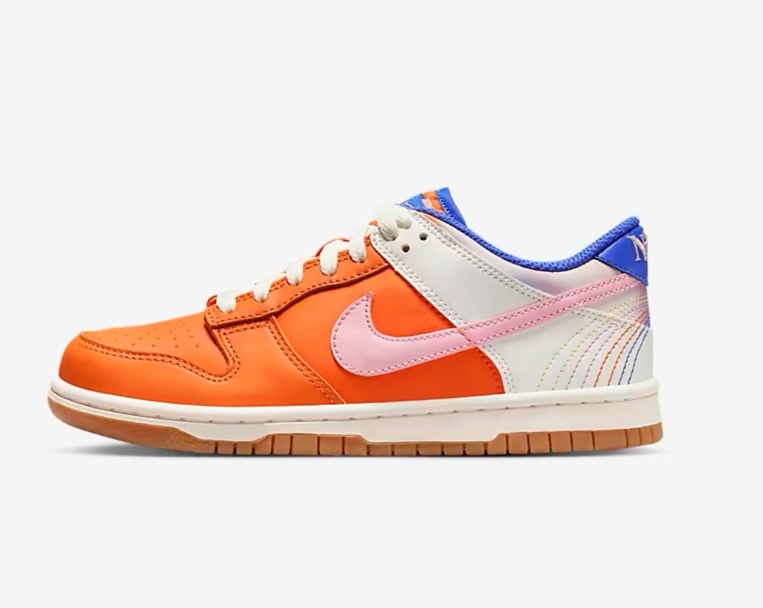 Nike Dunk Low Orange And Blue | eBay