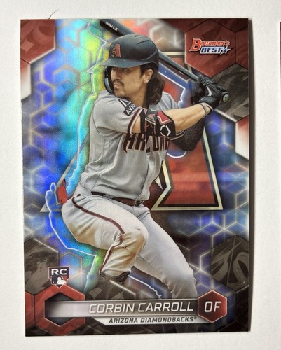 Bowman's Best Refractor #20 Corbin Carroll Rookie RC 2023 - Imagen 3 de 4
