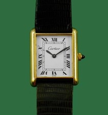 Cartier Tank Men's Black Watch 