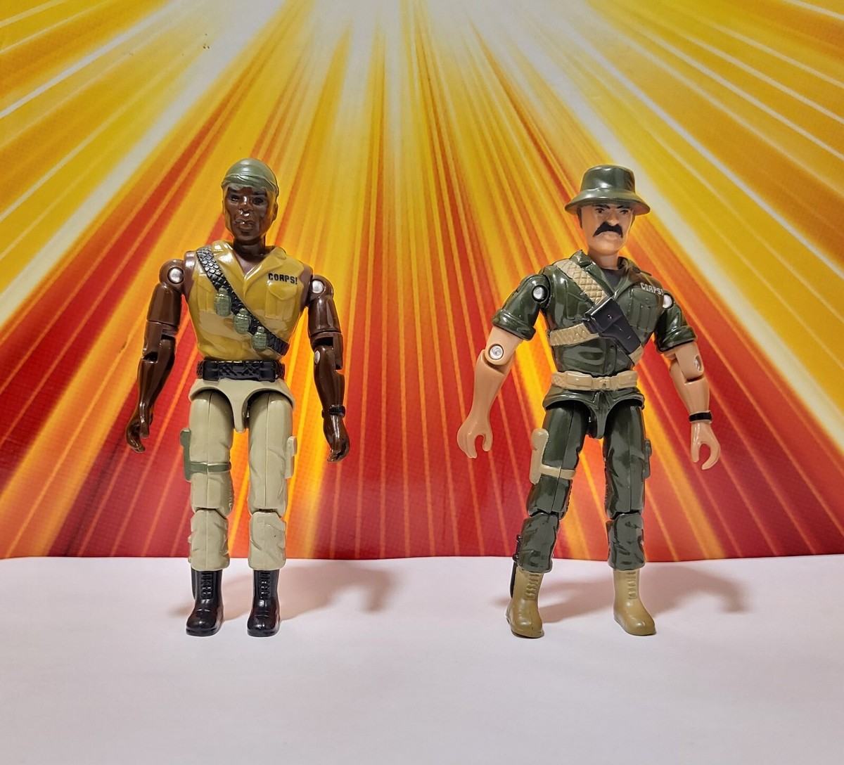 Lanard The Corps Junkyard + Tony Tanner GI JOE Wannabes