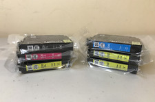 Genuine Epson 200XL Black Magenta Yellow  200 Cyan Ink Lot of 6 Cartridges OEM