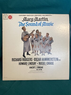 Mary Martin The Sound Of Music KOL 5450 Columbia Records vinyl