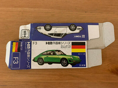 Tomica F3 Porsche 911S Made In Japan With Blue Box | eBay