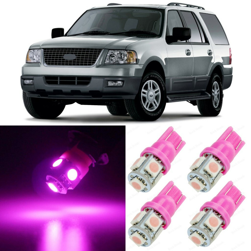 12 x Ultra PINK Interior LED Lights Package For 2003-2006 Ford