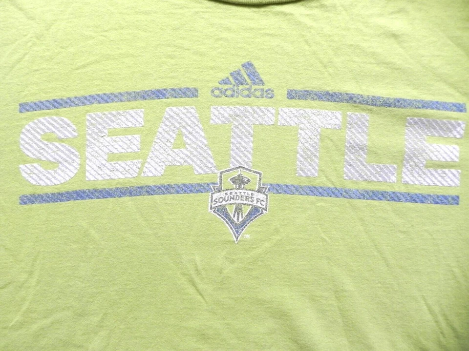 Seattle Sounders FC Shirt Adult Large Adidas MLS Soccer Sportswear Go To Mens - Image 2 of 4