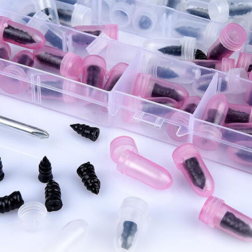 85X Tire Repair Screw in Rubber Plug Nail Car Tyre Puncture Repair Kit Off-Road - Picture 9 of 9