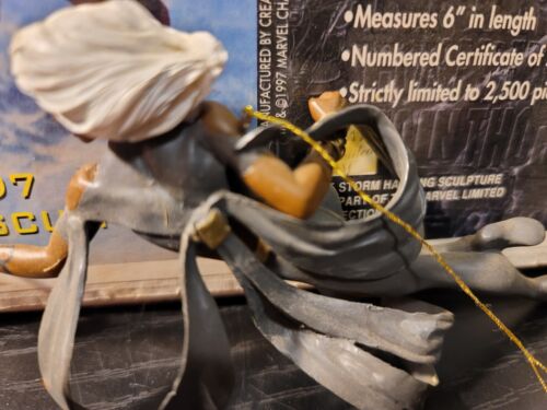 1997 MARVEL STORM SCULPTURE HANGING ORNAMENT FIGURE DEAN MUSSON /2500 - Picture 2 of 4