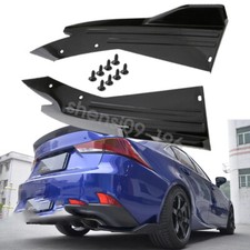 For Lexus Is300 Is350 Is200t Is250 Rear Bumper Diffuser Splitter Glossy Black