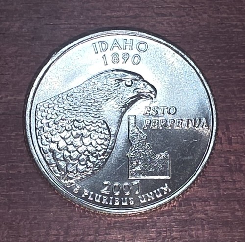 2007 Idaho P State Quarter. Uncirculated From US Mint roll