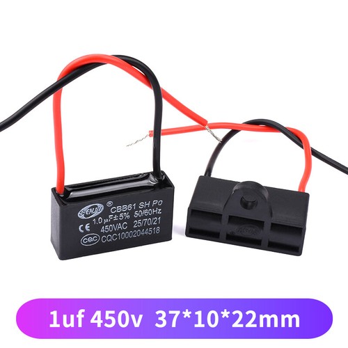 CBB61 450VAC Fan Start Motor Running Capacitor 0.8/1.2/1.5/2/2.5/3/3.5UF - 25UF - Picture 14 of 33