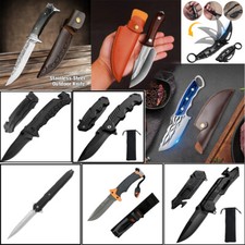 ASSISTED FOLDING TACTICAL POCKET KNIFE Combat EDC Pocket Knife with Clip LOT