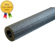 3/4 In. X 6 Ft. Foam Semi-Slit Polyethylene Pipe Insulation