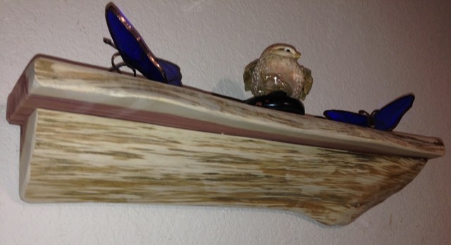 Cedar Log Shelf Rustic Wood Cabin Lodge Decor Log Furniture