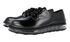 PRADA Air Sole Formal Sneakers Derby Dress Shoes 2EG288 Black -  US 9.5 EU 42,5