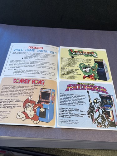 Coleco Mouse Trap (Atari 2600, 1982) W/ Manual & Advertisement Works - Picture 8 of 11