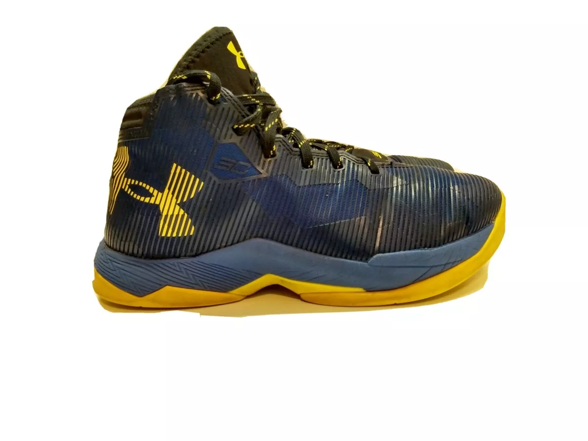 Under Armour UA Steph Curry 2.5 Basketball Shoes Blue 1274425 400 Men s Size 5Y