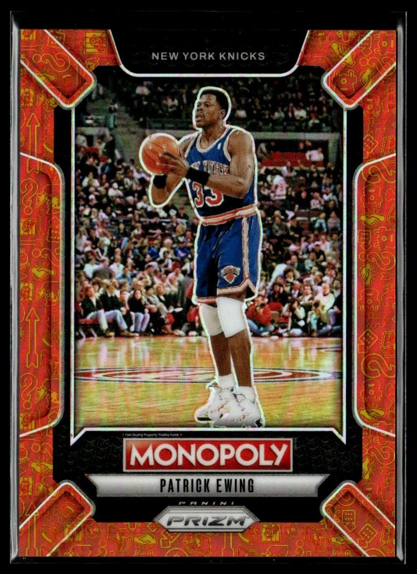 2024-25 Panini Prizm Monopoly LEG8 Patrick Ewing Classic Icons Orange 1483/1499