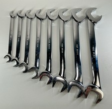 Snap-on Vs Series 4-way Angle Open End Wrench 8pc Set 1132-34 No Marks