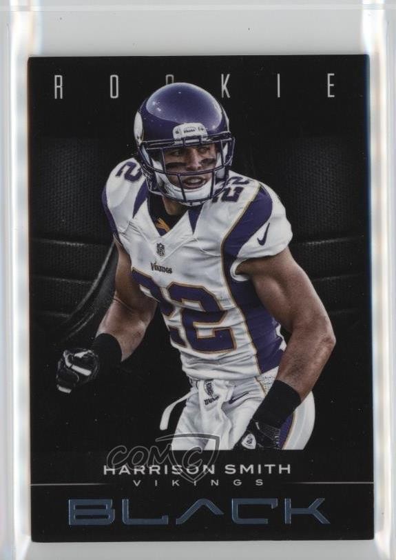 2012 Panini Black Rookie Platinum 8/25 Harrison Smith #142 Rookie RC w8k