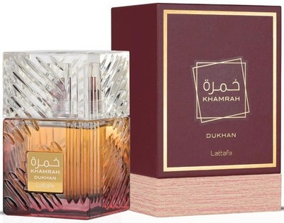 Khamrah Dukhan By Lattafa EDP Eau De Parfum For Unisex - New Long