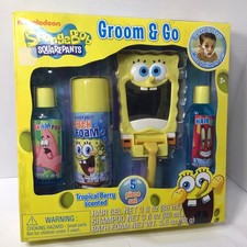 Nickelodeon Spongebob Squarepants "Groom  Go" Tropical Berry Scented Bath Set