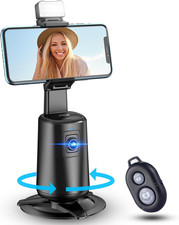 Auto Face Tracking Tripod 360  Rotating Cell Phone Photo and Video Kits Stand