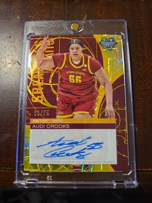 Audi Crooks (RC) Auto /75 SSP *Chase* Oklahoma State Center 2025 Bowman Best U