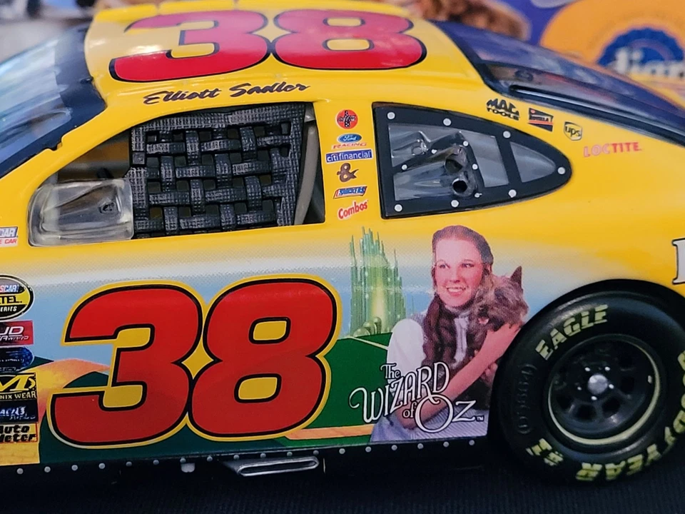 2004 Elliott Sadler/Robert Yates Signed #36 Pedigree/Wizard of Oz 1:24 Diecast - Image 4 of 4
