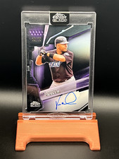 2026 Topps Chrome Black Vernon Wells Purple Refractor Auto /75 #CBA-VW Blue Jays