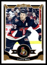 2015-16 O-Pee-Chee #388 Chris Neil Ottawa Senators Hockey Card