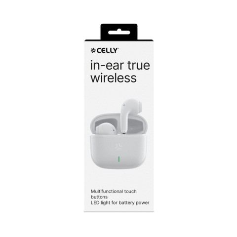 Tips1wh cuffia e auricolare cuffie wireless in-ear musica e chiamate usb tipo-c bianco - Immagine 3