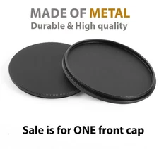 Front metal Lens SCREW IN cap for 58mm 62mm 67mm 72mm 77mm 82mm 86mm 95mm