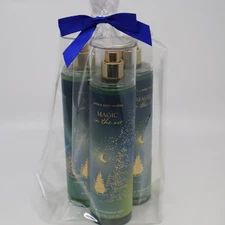 Bath & Body Works Magic in the Air Fine Fragrance Mist 3pc Gift Set 8 oz - NEW