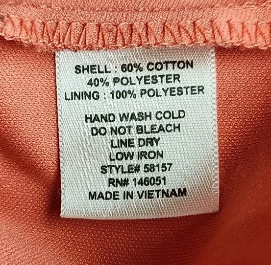 Платье для девочек Monteau размер XS лосось розовое без рукавов кружевное оверлейное трапециевидное до колена - Изображение 4 из 4