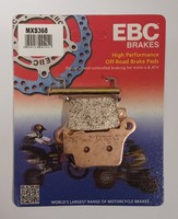 Ebc Sinter Rennen Hintere BremsbeläGe Passend FüR Husqvarna FS450 (2015 Zu 2024)