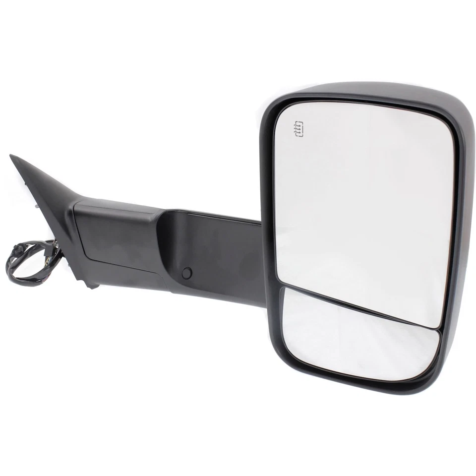 Espejo de remolque para Ram 2500 2013 2018 lado derecho plegable eléctrico señal de calor luz de charco Foto 3 de 4