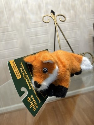 Pally Paws 14  Fox   Dog Toy w/Clinker & Squeaker, Cuddle Toy New