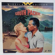 South Pacific Laserdisc Widescreen Edition LD 1958 Rossano Brazzi Mitzi Gaynor