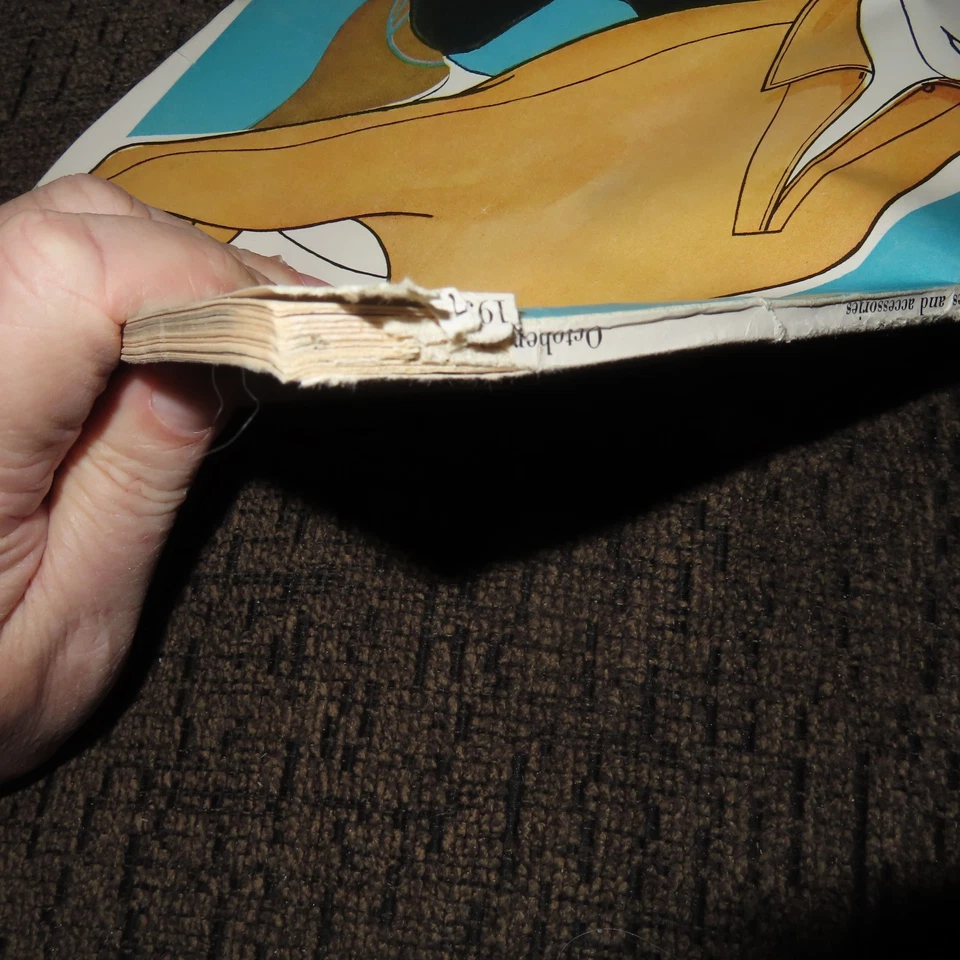 Mademoiselle career issue women October Oct 1957 166 pages great vintage ads Foto 3 de 4