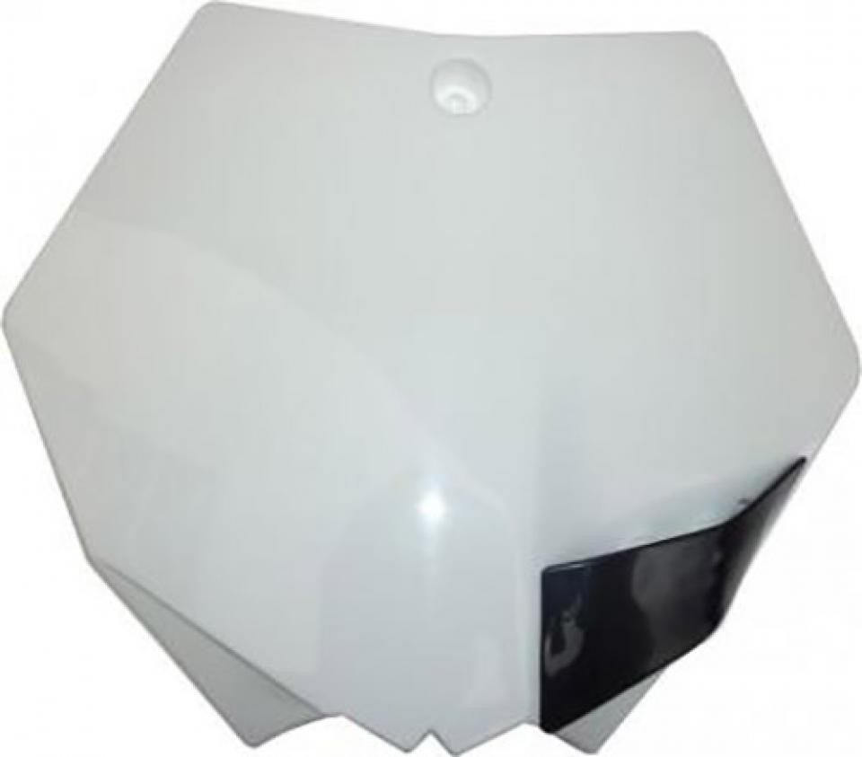Plaque phare UFO KTM SXF 250 carénage avant moto cross 2007-2010 blanc