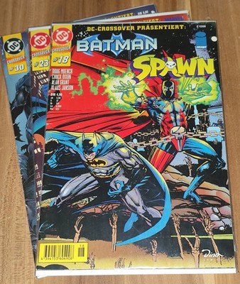 DC Batman Crossover (Dino/Marvel/Image/Top Cow Comics 1998) [3 Comics] Z 1+/1