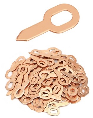 QWORK Dent Puller Rings, 100 Pcs Pulling Straight Washer, Metal 100 