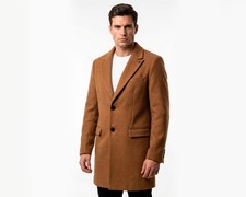 Cappotto da uomo beige Scotch & Soda taglia L