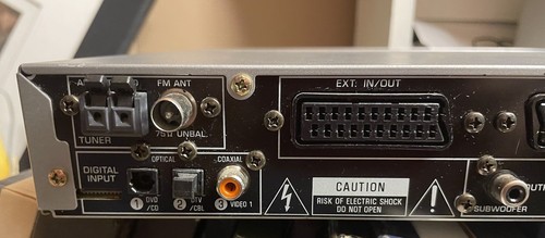 Yamaha RX-SL100RDS Receiver Natural Sound With Speakers And Manual - Picture 6 of 9