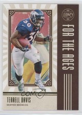 2020 Panini Legacy For the Ages Terrell Davis #FTA-TD HOF 07e0